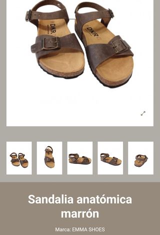 Sandalias de piel