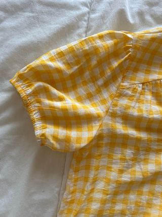 Camisa vichy amarilla Compañía Fantástica - M