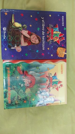 Pack 2x libros Kika Superbruja