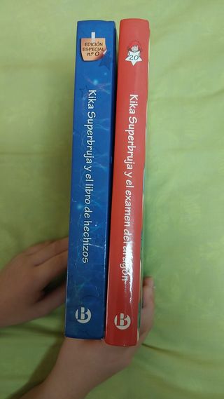 Pack 2x libros Kika Superbruja