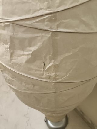 Lampara pie Ikea - Tulipa papel