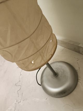 Lampara pie Ikea - Tulipa papel