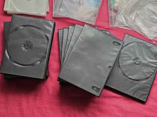 Cajas CD/DVD/BluRay vacías