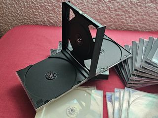 Cajas CD/DVD/BluRay vacías