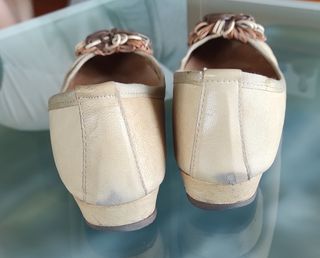 Manoletinas beige
