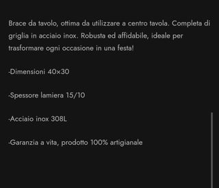 Barbecue da tavolo 