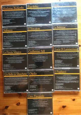 13 CDs Óperas Universales