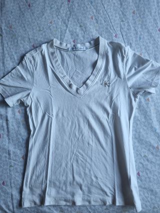 Camiseta Calvin Klein XS blanca