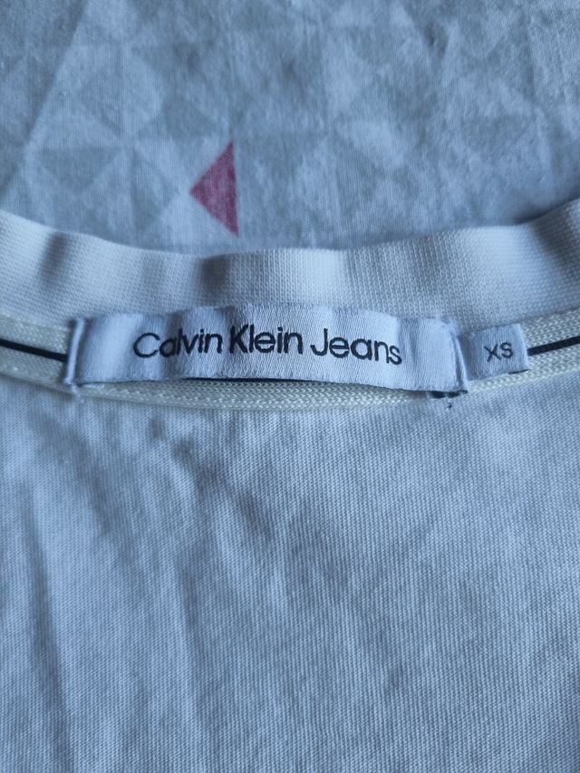 Camiseta Calvin Klein XS blanca
