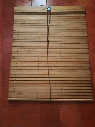 Persiana madera nueva 