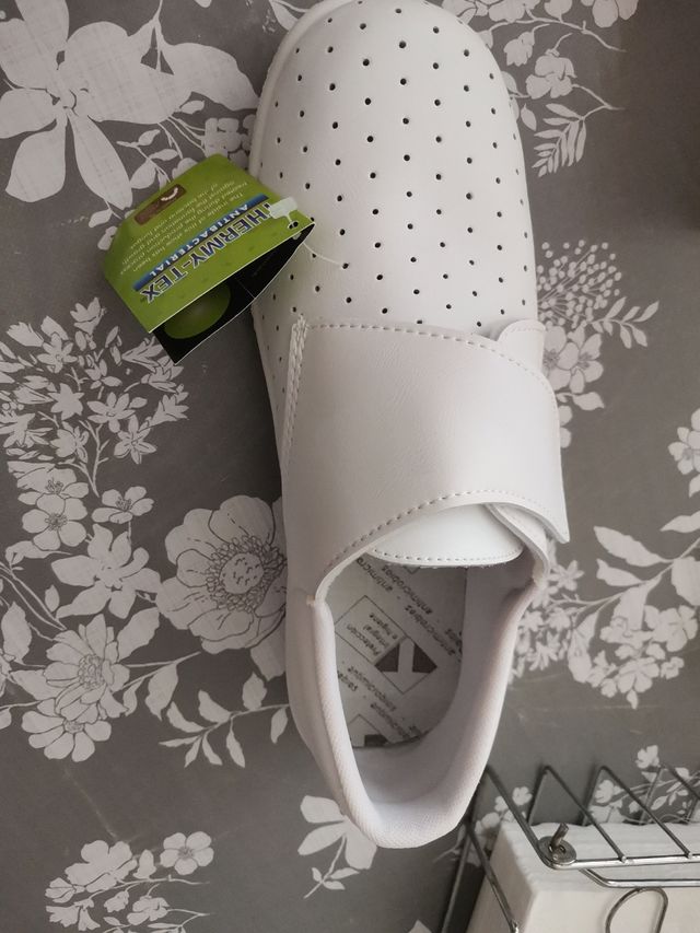 Zapatos Vans blancos trabajo