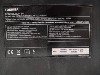 TV Toshiba 32" LCD 32AV555D