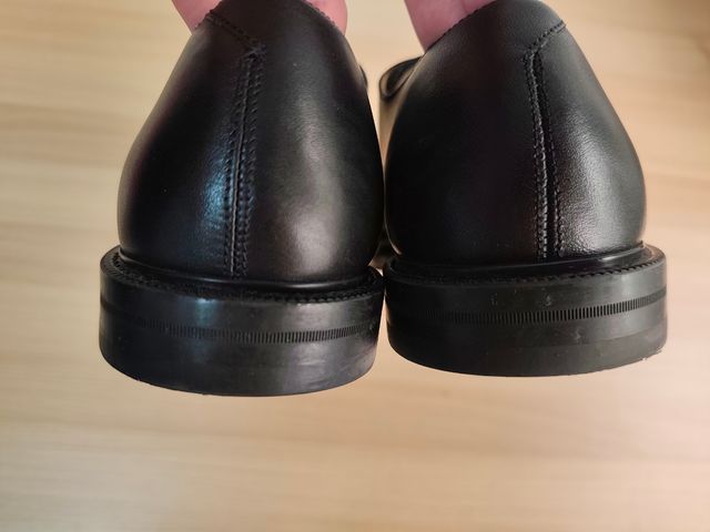 Zapatos Piel Hombre Negro