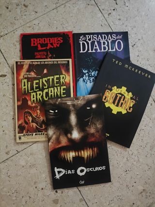 Comics de miedo varios.
