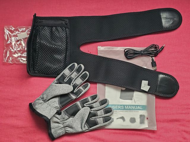 Guantes Táctil y Rodillera Térmica
