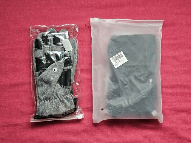 Guantes Táctil y Rodillera Térmica