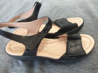 Sandalias negras mujer talla 42