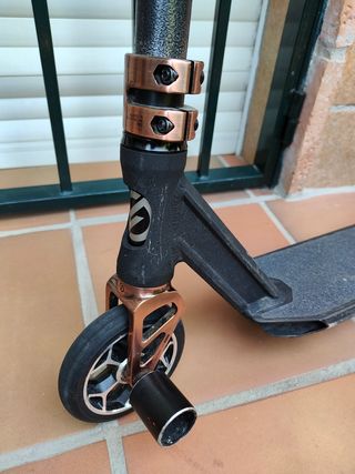Patinete Scooter Freestyle Oxelo MF3.6 negro/cobre