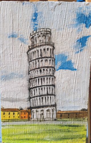 Dipinto Torre di Pisa