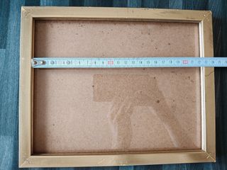 Cornice dorata 26x21 cm