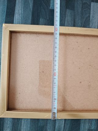 Cornice dorata 26x21 cm