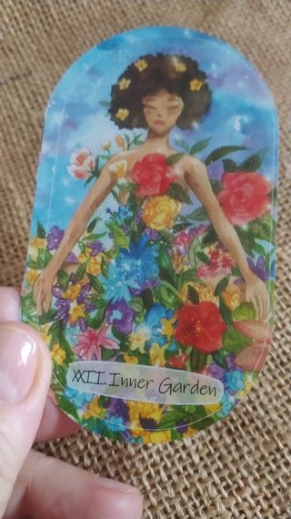 Pequeño Oráculo Wild Child – Cartas Ovaladas
