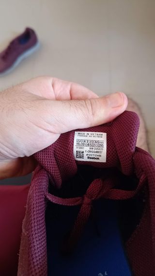Zapatillas Reebok Hombre Granate - 45
