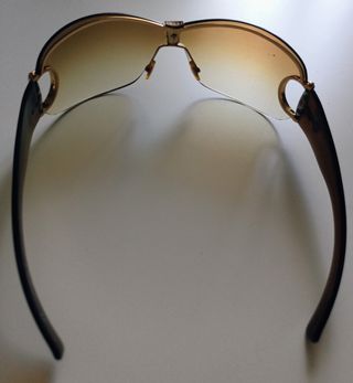 Occhiali Gucci vintage marrone