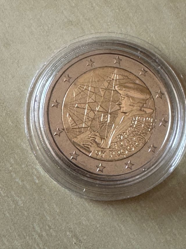 Moneda 2€ Bélgica Erasmus 2022