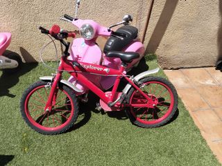 Bicicleta niño Explorer roja