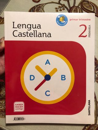 Libro Lengua 2º Primaria. Mochila ligera.