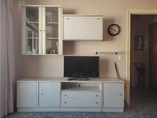 Mueble salón blanco - madera