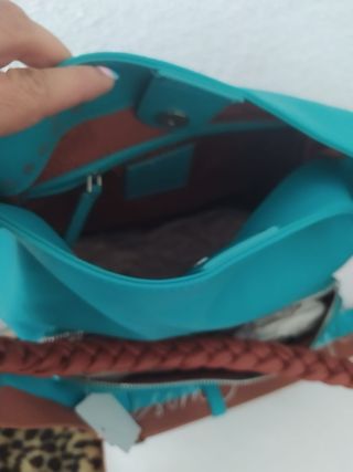 Bolso Desigual turquesa