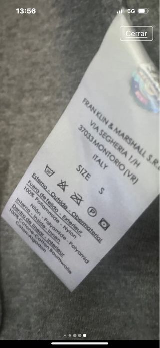 Chaqueta Franklin Marshall roja