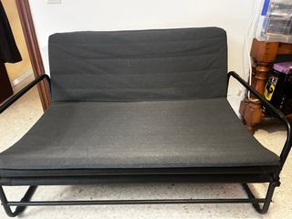 Sofá cama Ikea HAMMARN - Gris oscuro