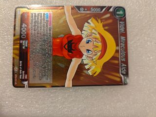 Holo Videl Dragon ball card game    