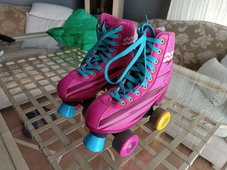 Patines infantiles rosa