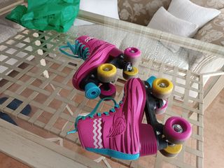 Patines infantiles rosa