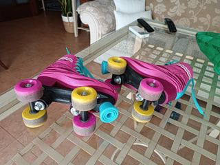 Patines infantiles rosa