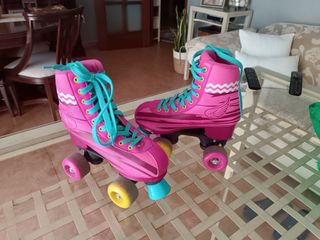 Patines infantiles rosa