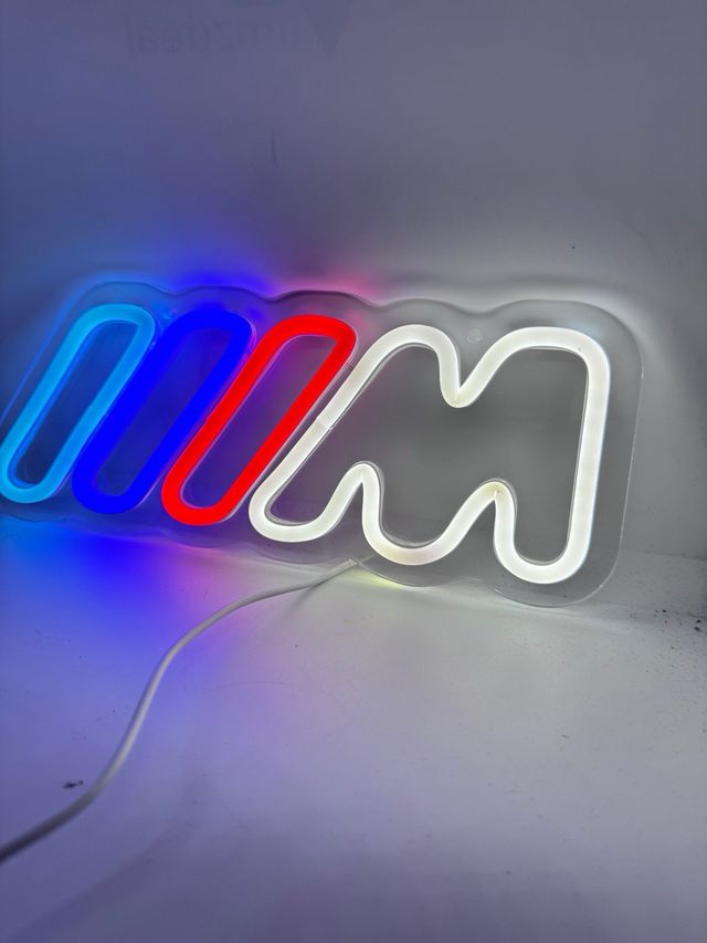 Cartel Neon BMW Serie M Led