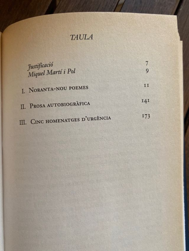 Homenatge a Miquel Martí i Pol