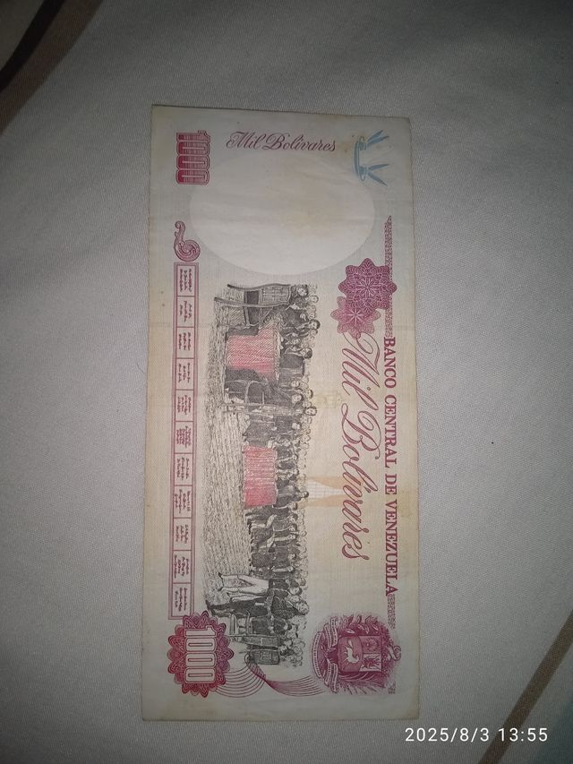 Lote3 Billetes Banco Central Venezuela