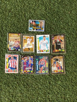 Cromos de fútbol: 9 cartas