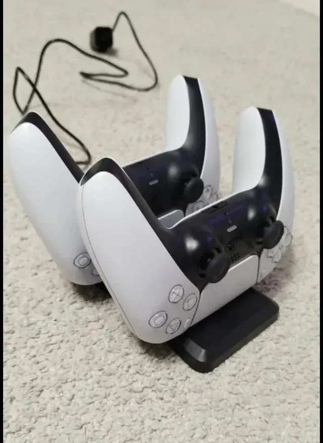 Base carga Dual PS5 - Blanco