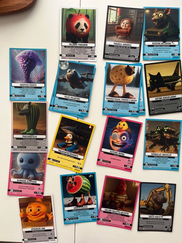 Brainrot: Juego Cartas Italiano