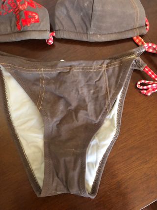 Bikini marrone Tg S