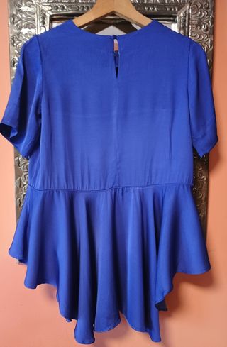 Blusa azul - Talla única