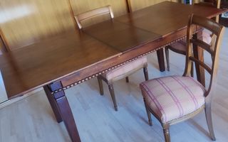 Mesa Comedor Extensible Madera