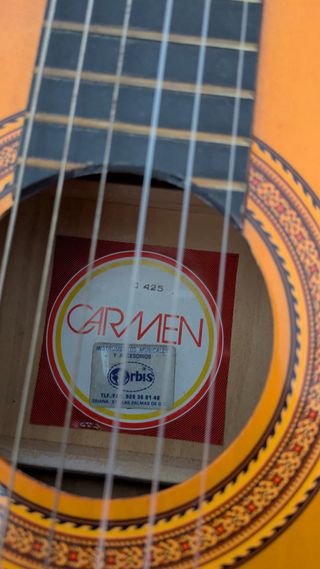 Guitarra clásica Carmen G425